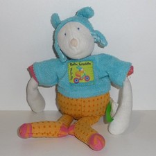 Doudou Bonhomme Lutin Moulin Roty - Collection Pinpin Bicyclette