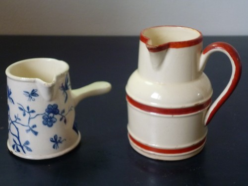 Pots lait faience - a,