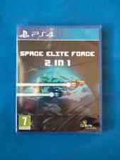 Space Elite Force 2 In 1 ( 999 Ex. SOLD OUT ) PS4 Shoot'em Up - NEUF Français