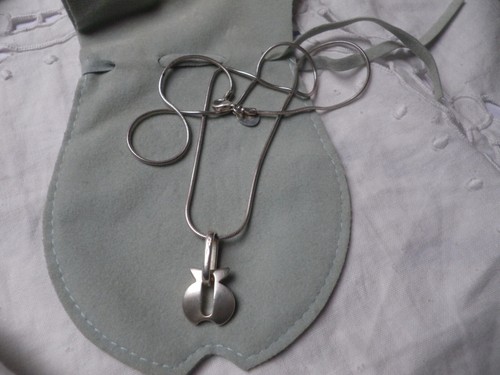 Clio blue collier vintage - blue,