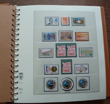 Collection complète timbres