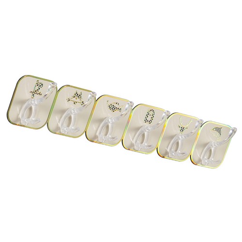 Adhesive door hook hole - door,