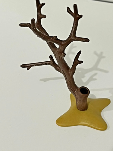 Playmobil arbre marron - arbre, socle