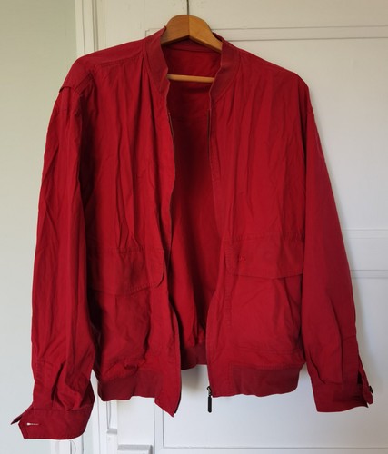 Vintage burberrys deep - deep, red