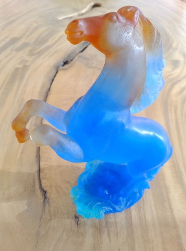 Cheval pâte verre daum - cheval, en