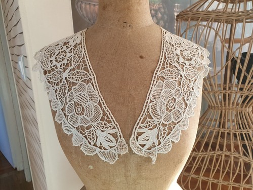 Col ancien dentelle à - ancien,