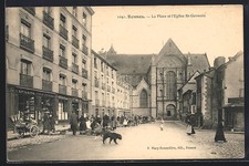CPA Rennes, La Place et