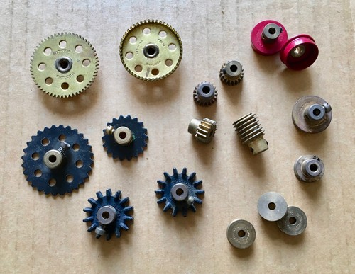 Meccano lot engrenages - meccano, d'engrenages