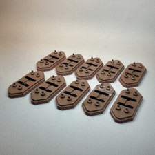 10 piliers de pont 6 mm, en métal (collection) - MARKLIN 467 P/6 - H0 1/87  - DE