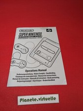 NOTICE CONSOLE CLASSIC MINI SNES NINTENDO ? 