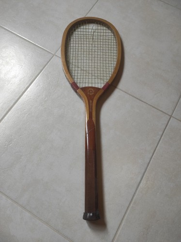 Ancienne raquette tennis en - raquette,
