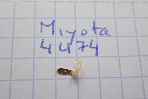 Miyota 4u74 bride de - bride, pile