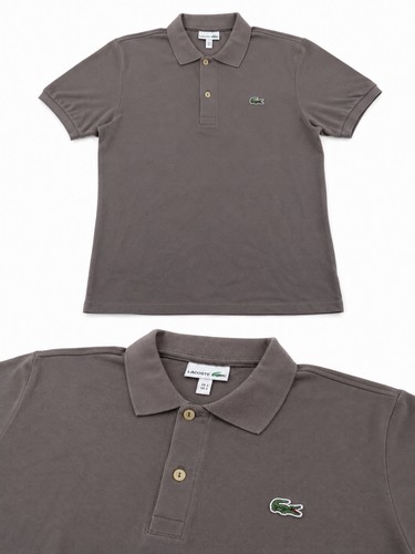 Lacoste polo homme gris uni - lacoste,