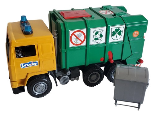 Camion poubelle bruder - camion, volvo