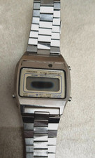 VINTAGE RARE SEIKO CHRONOGRAPHE A639-5000LCD ALARM PIÈCES DÉTACHÉES