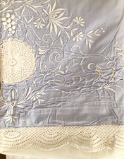 Vintage Drap De Lit À