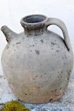 -ANCIENNE CRUCHE TERRE CUITE JARRE ANCIENNE DECO CUISINE CAVE JARDIN VERANDA XIX