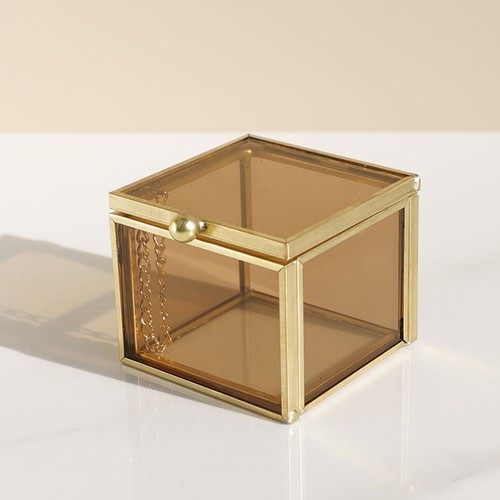 Boite bijoux verre boîte - boite, a