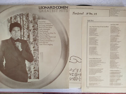Disque vinyle 33t leonard - 33t,