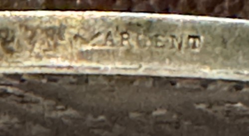 Rare médaille argent - (, pipe)
