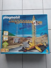 Playmobil Chantier 3262 Grue À Tour / Grue /  Grue Remorque (P&M) 2002