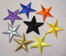ÉCUSSON PATCH BRODÉ thermocollant - ÉTOILE ** 4,2 x 4,2 cm ** Coloris au choix