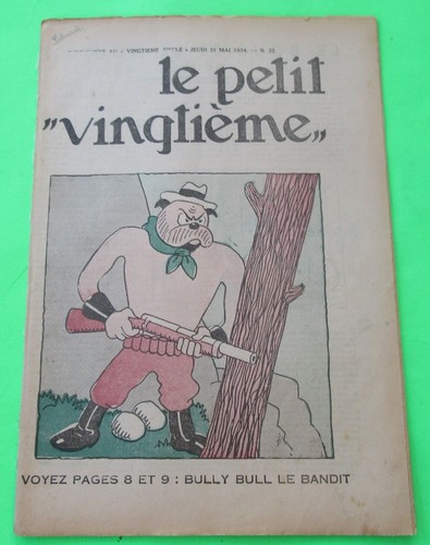 Tintin herge petit vingtieme - herge,