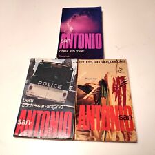 SAN ANTONIO 1 lot de 3 livres