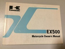 Manuel D'Instructions Pilote Manuel Kawasaki Ex 500 GPZ 500