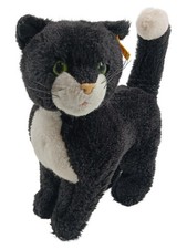Steiff Peluche Chat Noir Blanc