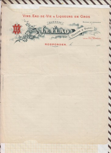 21/728 facture courrier vierge