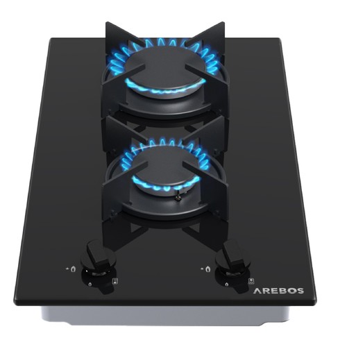 Arebos plaque cuisson gaz 2 - plaque, de
