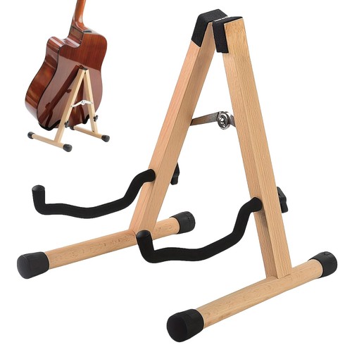 Support guitare bois - guitare, en