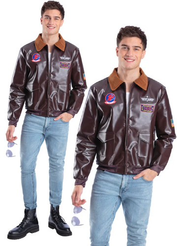 Veste cuir synthétique - en,