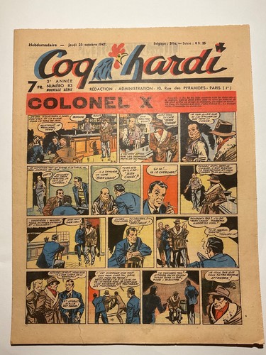 Coq hardi 3eme - hardi,