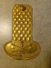 Épaulette officier dorée