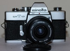 MINOLTA SR T 101 CLC + MD W Rokkor 28 F:2.8