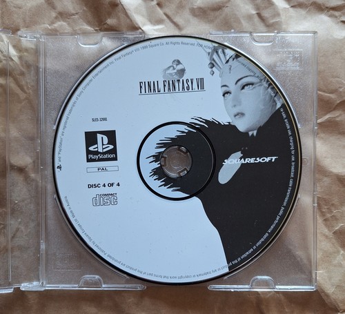 Final fantasy viii ps1 - fantasy, disc