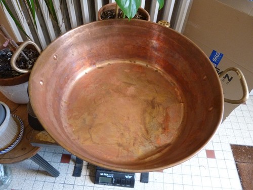 Bassine confiture cuivre - à, en