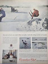 Canadian Club Whisky Snow Ice