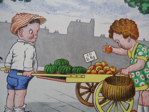 Enfantina planche carton scene - carton,