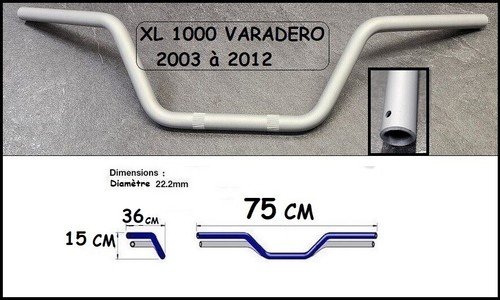 Guidon 1000 varadero xlv - guidon,