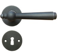 Poignée de porte Fer Forgé poignée Noir Poignée de Porte Antique Rosette München