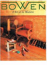 PUBLICITE  ADVERTISING  1998  BOWEN  chaussures