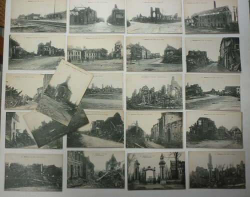 Lot cartes cpa bailleul - 22,