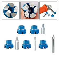 Tête de ponçage plate