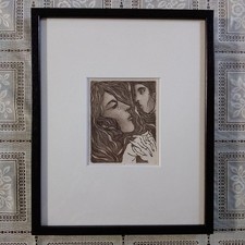 Gravure sur plaque cuivre os