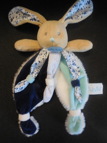 Doudou plat lapin poupi - plat,