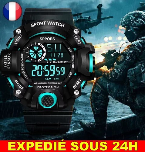 Montre numérique led - ✅,