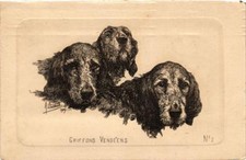 CPA AK Griffons Vendeens DOGS (729542)